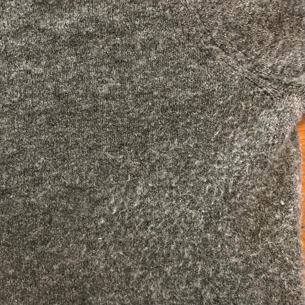 Madewell Gray High Neck Soft and Stretchy Sweater Wool and Alpaca Blend - Picture 8 of 9